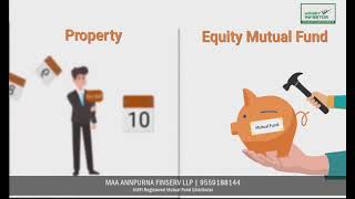 Mutual funds Vs Property  Mutual funds [upl. by Rihana]