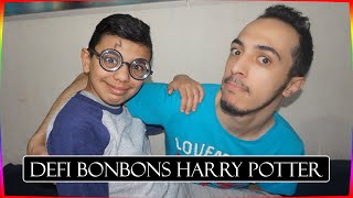 DÉFI BONBONS HARRY POTTER AVEC MOMO  VERS DE TERRE CÉRUMEN CROTTE DE NEZ [upl. by Akcirehs]