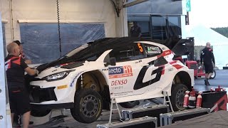 WRC Secto Rally Finland 2024 Service Park Atmosphere By PierrotRallye54 [upl. by Ailhad927]