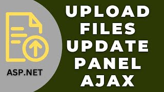 Fileupload Control In ASPNET C With Ajax Update Panel [upl. by Lassiter]