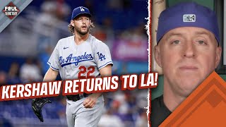 Clayton Kershaw is returning to the Dodgers  Foul Territory [upl. by Nolie]