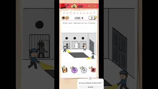 Brain test level 2  level 15  andy escape from jail  easy way [upl. by Karlow]