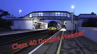 Class 40 Double Header  The Devonian  HD [upl. by Lais669]