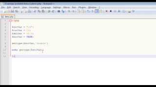 Data Type Functions in PHP GetType SetType  Tutorial 3 [upl. by Elahcim183]