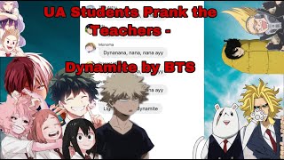 MHA Lyric “prank”Bisexual anthem Izuku tells UA off [upl. by Annibo232]