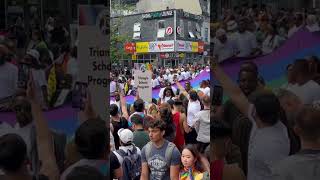 Longest pride flag parade in Toronto Canada [upl. by Menard]