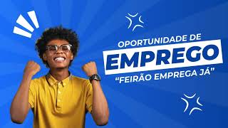 “Feirão Emprega Já” [upl. by Bale]