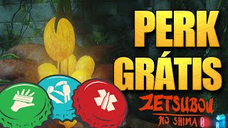 Como conseguir PERK GRÁTIS em Zetsubou No Shima  BO3 Zombies [upl. by Kare]