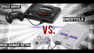 SNES VERSUS MEGA DRIVE TESTE NO PLAYSTATION 2 [upl. by Nywles291]