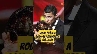 Rodri órája a 2024es Aranylabda díjátadón órák karóra ballondor2024 [upl. by Yliah]