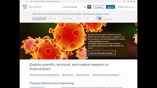 Introduction to Science Direct [upl. by Azerila]