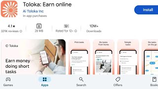 How To Install Toloka Earn Online Apps  How To Download Toloka Earn Online Apps [upl. by Wiburg]