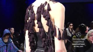 Mara Hoffman FALL 2011 COLLECTION MERCEDESBENZ FASHION WEEK [upl. by Arutek334]