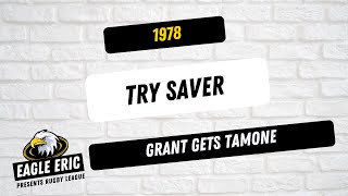 1978 Top try saving tackle Trevor Grant [upl. by Ezechiel567]