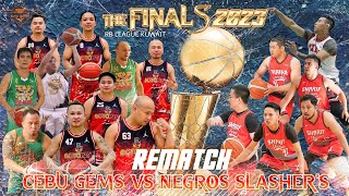 Championship Game The Rematch Cebu Gems Pheno VS Negros Slashers Ilonggo [upl. by Arodoeht]