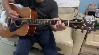 Yamaha FG720S solid top acoustic guitar sound demo [upl. by Karilla210]