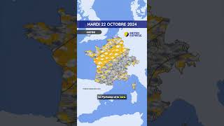 Météo du Mardi 22 au Jeudi 24 Octobre 2024 [upl. by Toolis180]