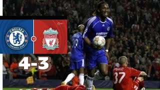 Chelsea vs Liverpool 43  UCL SemiFinals 2nd Leg 2008 [upl. by Juliane980]