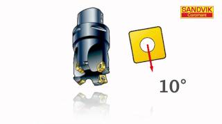 Tips film 10 degree entering angle in milling machining [upl. by Akerdal351]