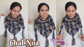 Chal Noa tejido a crochet  tejidos joss ropa [upl. by Obara4]