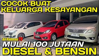 MOBIL BEKAS UNTUK KELUARGA MULAI 100 JUTAAN  MOBIL BEKAS BERKUALITAS DI BANDUNG 76MOBILINDO [upl. by Anatollo419]