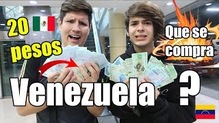 Cuantos son 20 pesos Mexicanos en Bolívares ¡SITUACIÓN ACTUAL en VENEZUELA [upl. by Enitsirt]