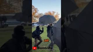 quotLauf Weichi laufquot Antifa Zwickau Gedenkdemo 101124 [upl. by Lrak]