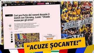 “ROMANII AU SCANDAT PRO PUTIN UEFA ANCHETEAZA” Romania  Ucraina 30 [upl. by Nodnarg930]