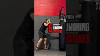 5 Common Punching MISTAKES [upl. by Nitnelav546]