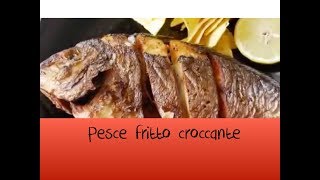 Pesce fritto croccante [upl. by Nnarefinnej]