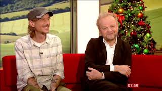 Detectorists on Breakfast talking about the special 22 Dec 2022 [upl. by Ynehpets]