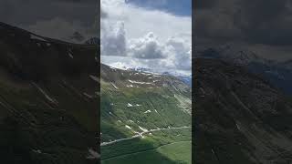 Biking in Furka Pass Switzerland [upl. by Neelrahs]