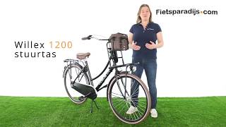 Willex 1200 Stuurtas  Fietstas review NL [upl. by Yenahteb]