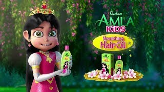 Dabur Amla Kids Hair Oil – Princess Alia [upl. by Ennylhsa491]