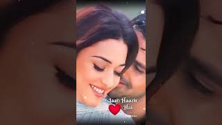 Jaan Haazir Hai  whatsapp status  Udit Narayan love song shorts [upl. by Gnohp]