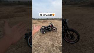 RE is Clever😍 ft Royal Enfield Goan Classic 350 [upl. by Yrtua]