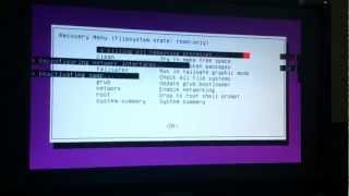 Nvidia driver installation using recovery kernel in Ubuntu 1204 [upl. by Dorraj]