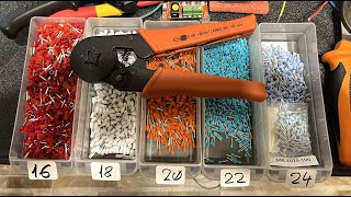 DIY – Crimping Ferrules 247 – the basics [upl. by Abate]