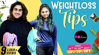 Weightloss Tips 💪😇  Clovia Shopping Haul  Vanitha Vijaykumar [upl. by Erehpotsirhc]