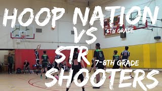 HOOP NATION VS STR SHOOTERS 78th grade [upl. by Ahseal658]