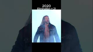 Every Edge Royal Rumble Elimination Edit 🔥 [upl. by Halliday]