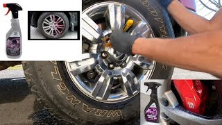 Safe For Chrome Aluminum All Wheels Nextzett Colortec Wheel Cleaner [upl. by Tris]