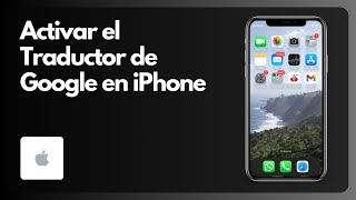 Cómo activar el Traductor de Google en iPhone [upl. by Trovillion]