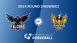 2024 NSWDL R3 Mixed Div 2 Ultimo Thunderbirds vs Fairfield Falcons [upl. by Nosbig453]