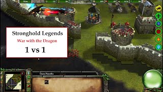 Stronghold Legends  1 vs 1  game [upl. by Odranar286]