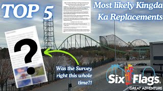 Top 5 Most Likely Coaster Types to REPLACE Kingda Ka [upl. by Con972]