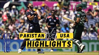 Pakistan Vs USA Highlights USA Won By 5 Runs In Super Over Against Pakistan I T20 World Cup 2024 [upl. by Eng828]