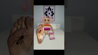 foot spa done ✅🦶🏻 fypシ゚viral brookhaven roblox robloxmemes funny robloxfunny poud1e foryou [upl. by Ogilvie]