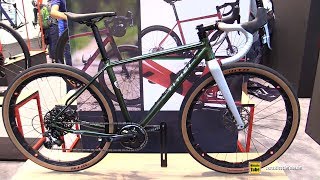 2020 Titici Alloy AGR01 Gravel Bike  Walkaround  2019 Eurobike [upl. by Adnaugal]