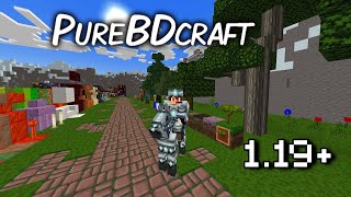 👉Cómo INSTALAR PureBDcraft en Minecraft 11951 Bedrock Edition ACTUALIZADO [upl. by Ahsilyt166]